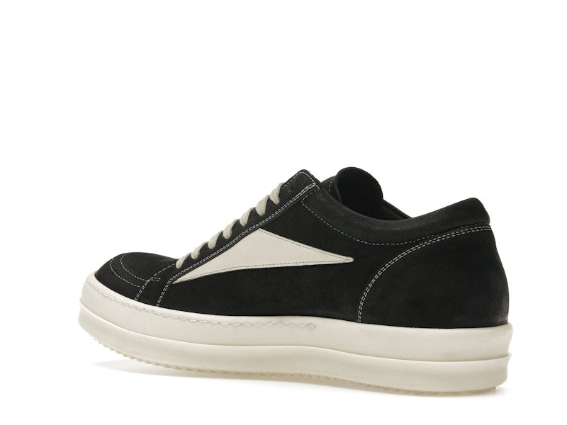 Rick Owens Luxor Vintage Sneaks Black Milk