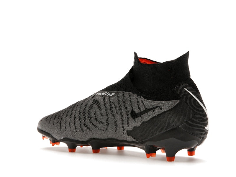 Nike Gripknit Phantom GX Elite Dynamic Fit FG Black Dark Smoke Grey Total Orange