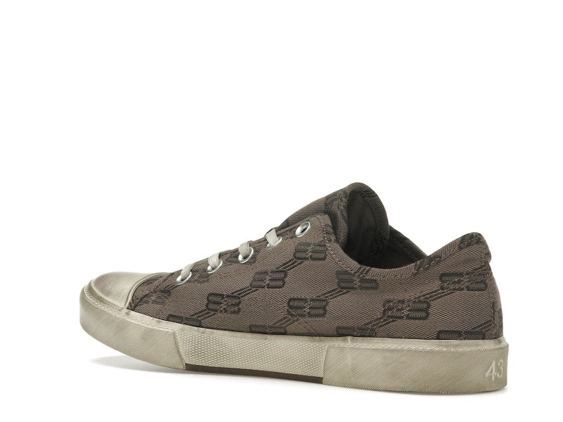 Balenciaga Paris Low 'BB Monogram Dark Mink Grey