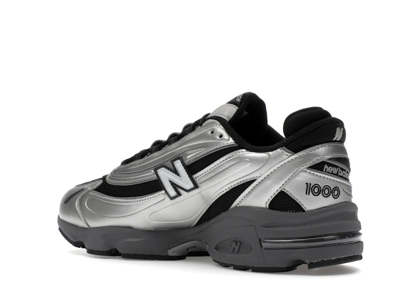 New Balance 1000 Black Silver Metallic