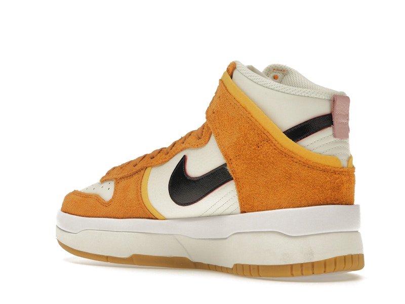 Nike Dunk High Up Sail Sunset Pink Glaze Rush Maroon (Women's)