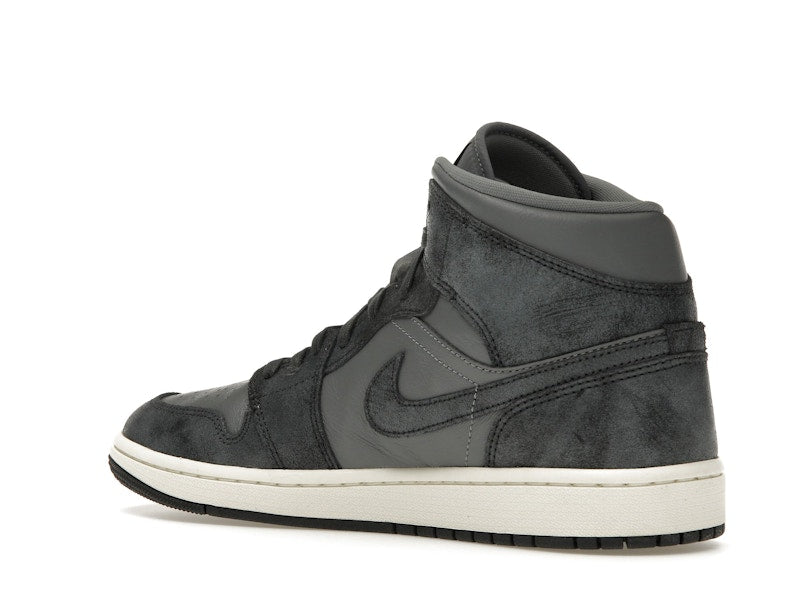 Jordan 1 Mid Distressed Smoke Grey (Women's)