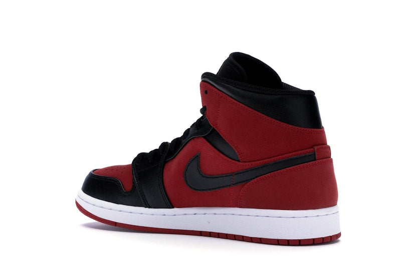 Jordan 1 Mid Gym Red Black