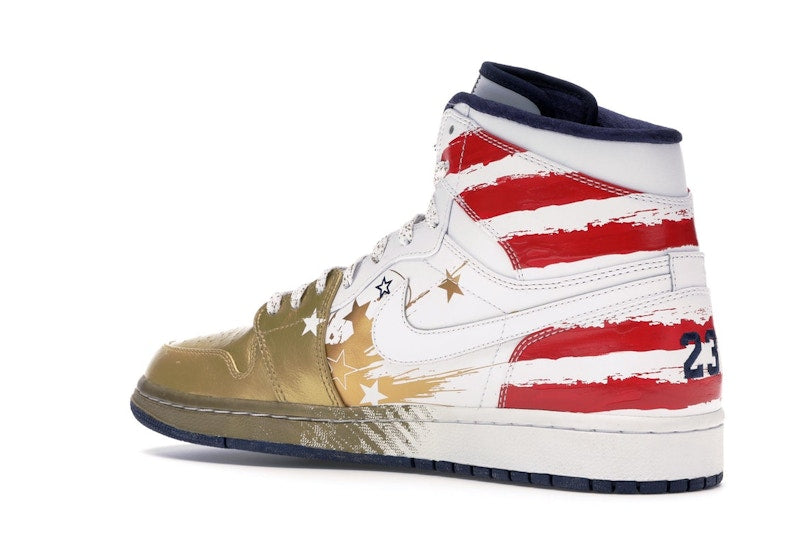 Jordan 1 Retro Dave White Wings For the Future Gold