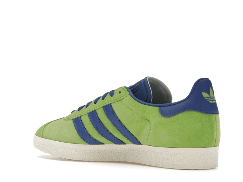 adidas Gazelle Lime Royal Blue