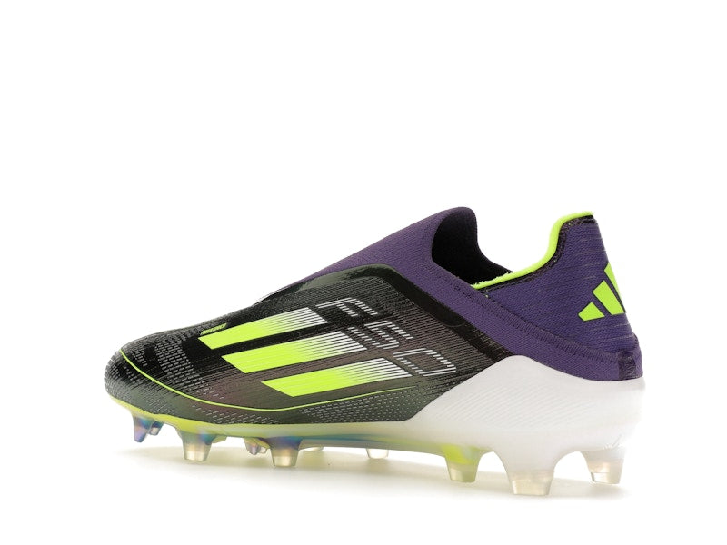 adidas Laceless F50 Elite Fast Reborn FG Purple Lucid Lemon