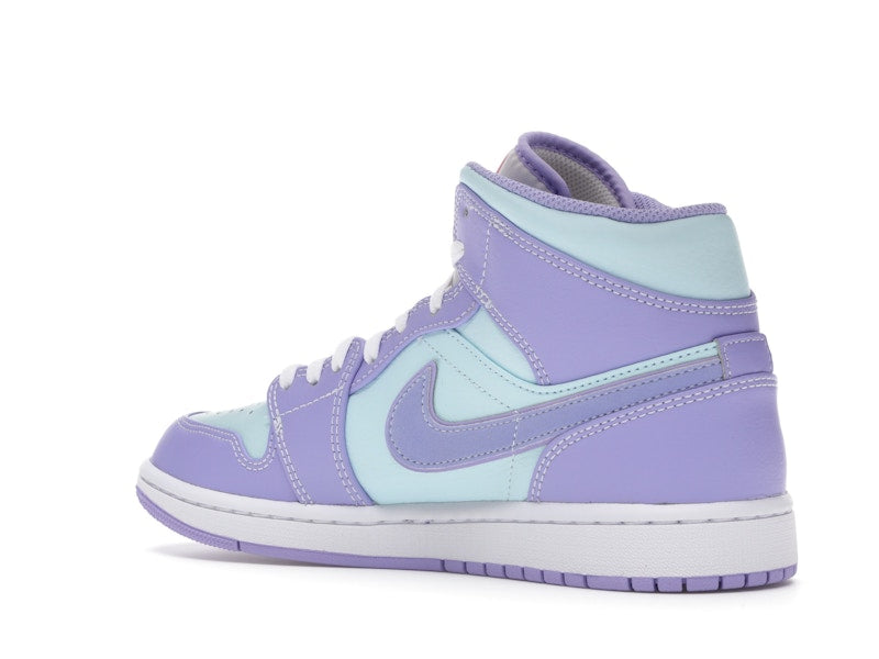 Jordan 1 Mid Purple Aqua