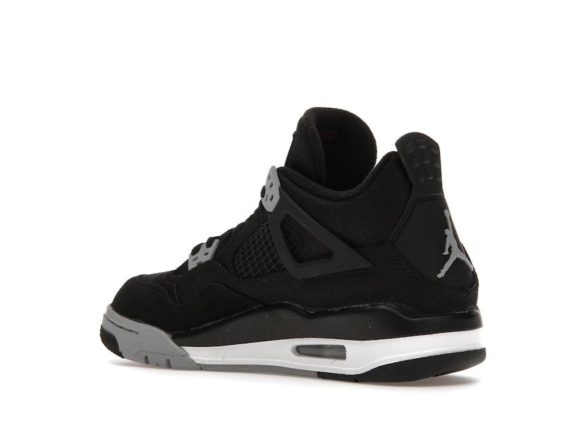 Jordan 4 Retro Black Canvas (GS)
