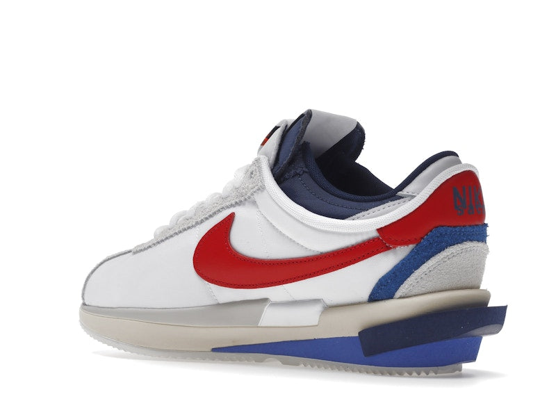 Nike Zoom Cortez SP sacai White University Red Blue