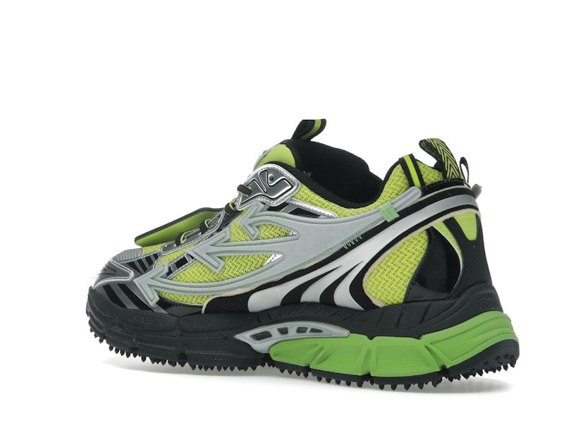 OFF-WHITE Be Right Back Silver Green Fluo
