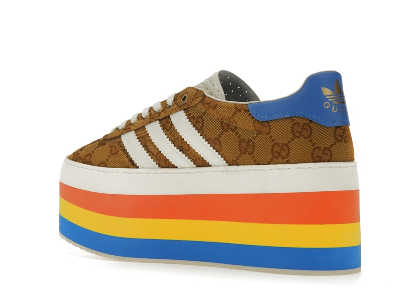 adidas x Gucci Gazelle Original GG Multicolor Platform (Women's)