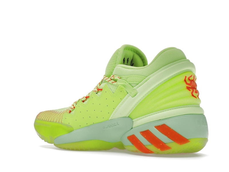 adidas D.O.N. Issue #2 Marvel Spiderman Spidey Sense Green