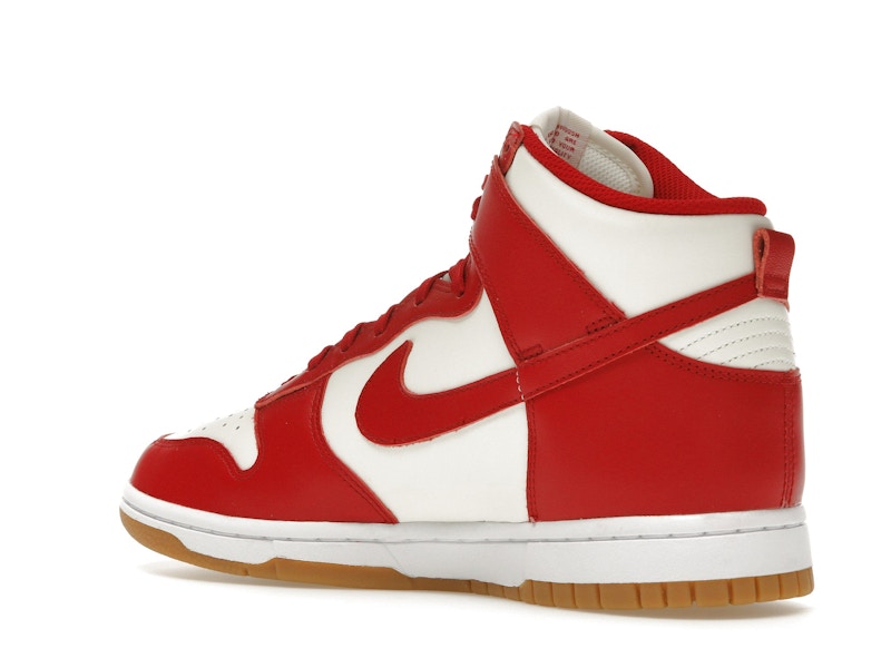 Nike Dunk High Sail Gym Red Gum (Women's)