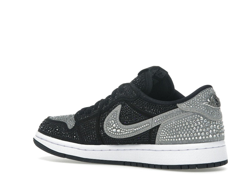 Jordan 1 Retro Low OG Swarovski Stealth (Women's)