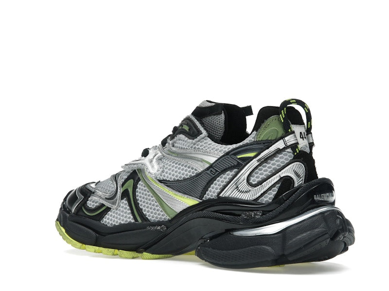 Balenciaga Runner 2.0 Worn-Out Silver Neon Yellow
