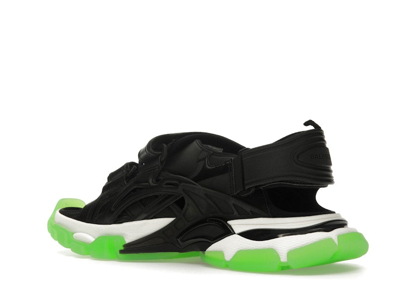 Balenciaga Track Sandal Black White Green