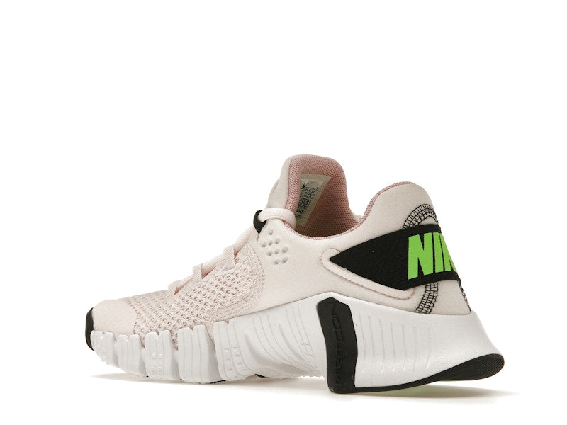 Nike Free Metcon 4 Light Soft Pink White Black Green Strike (Women's)