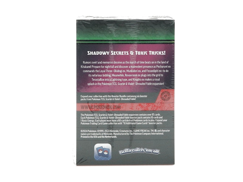 Pokémon Scarlet & Violet Shrouded Fable Booster Box