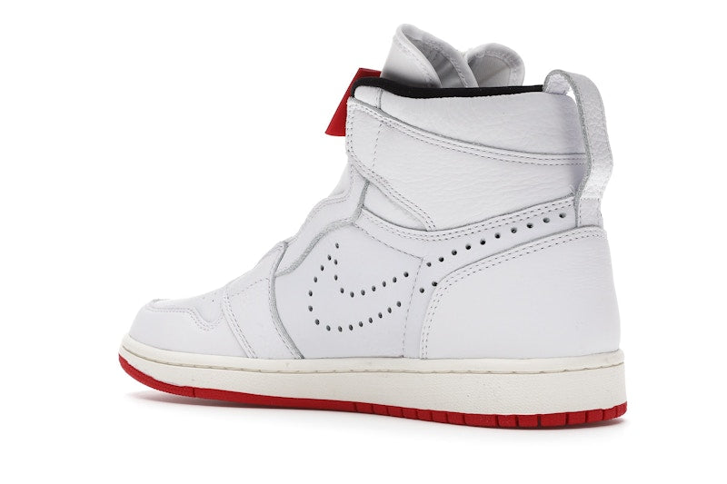 Jordan 1 Retro High Zip White University Red