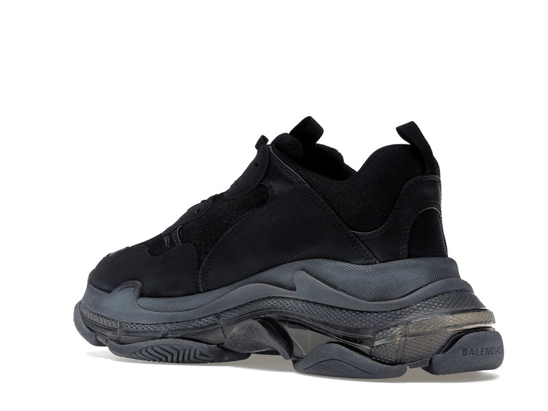 Balenciaga Triple S Clear Sole Black