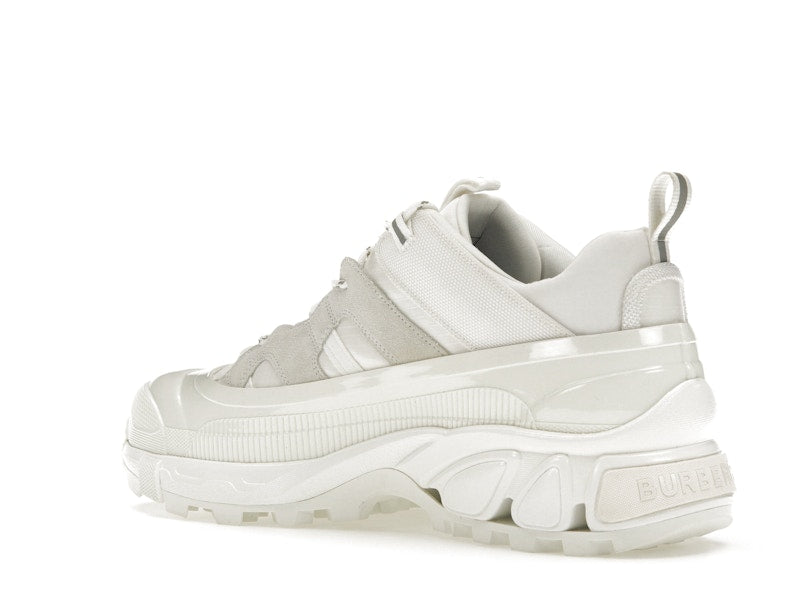 Burberry Arthur White Suede