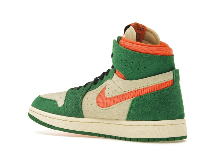 Jordan 1 High Zoom Air CMFT 2 Pine Green Orange Blaze (Women's)