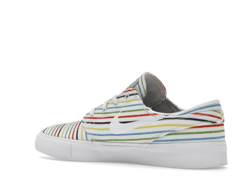 Nike SB Zoom Stefan Janoski Canvas Multi-Color Pinstripes