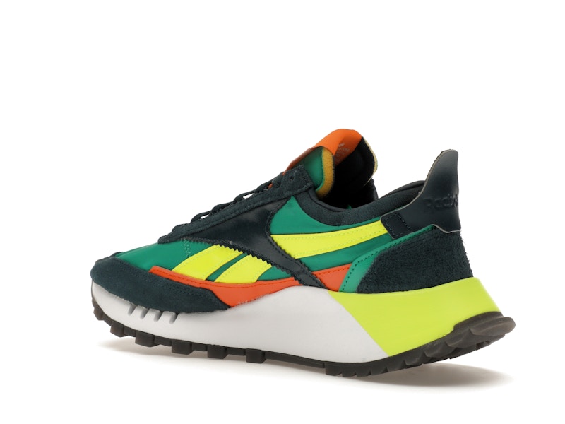 Reebok Classic Leather Legacy Court Green Solar Yellow