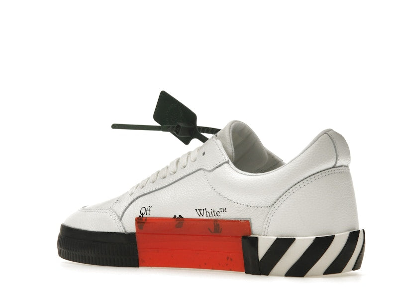 OFF-WHITE Vulc Low Leather White Black SS22