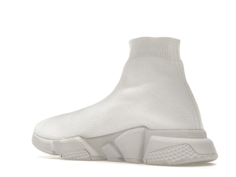 Balenciaga Speed Graffiti Trainers White Black