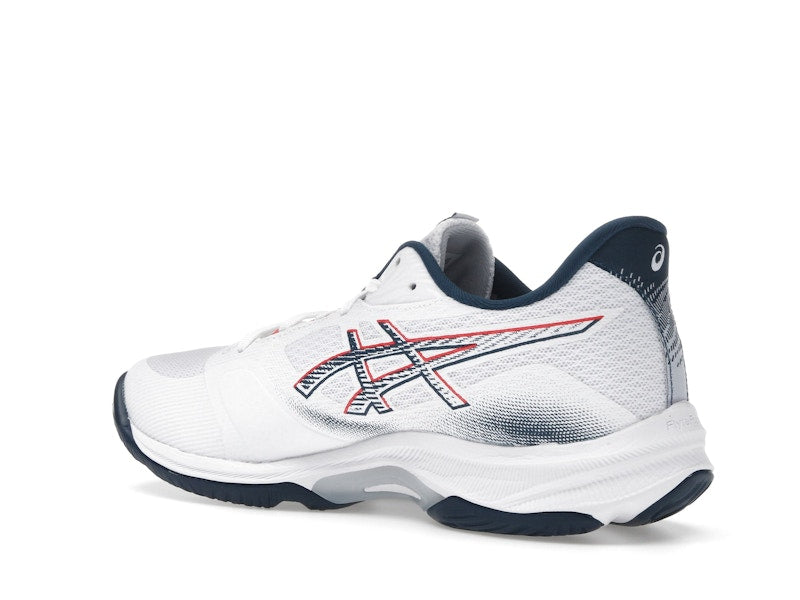 ASICS Netburner Ballistic FF 4 White Mako Blue