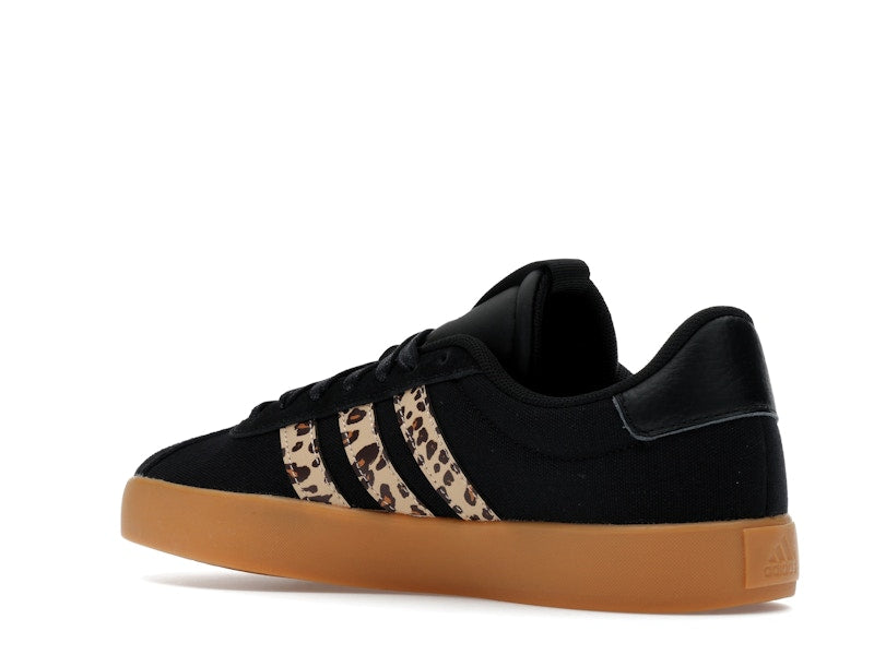 adidas VL Court 3.0 Black Leopard (Women's)