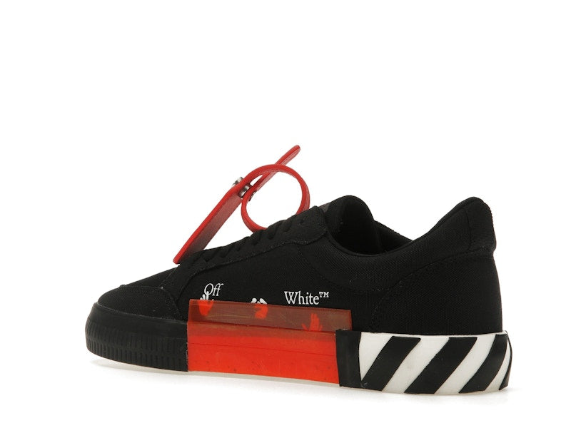 OFF-WHITE Vulcanized Low Black Orange Canvas