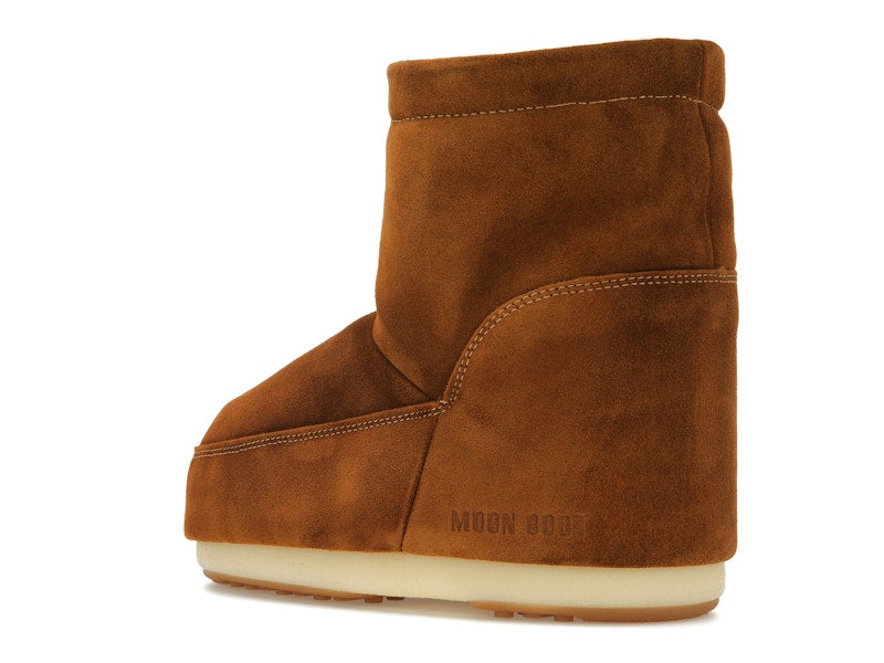 Moon Boot No Lace Suede Boot Tan