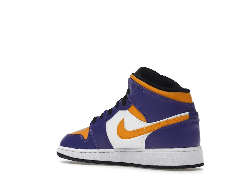 Jordan 1 Mid Lakers (2022) (GS)