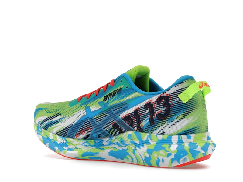 ASICS Noosa Tri 13 Hazard Green Digital Aqua