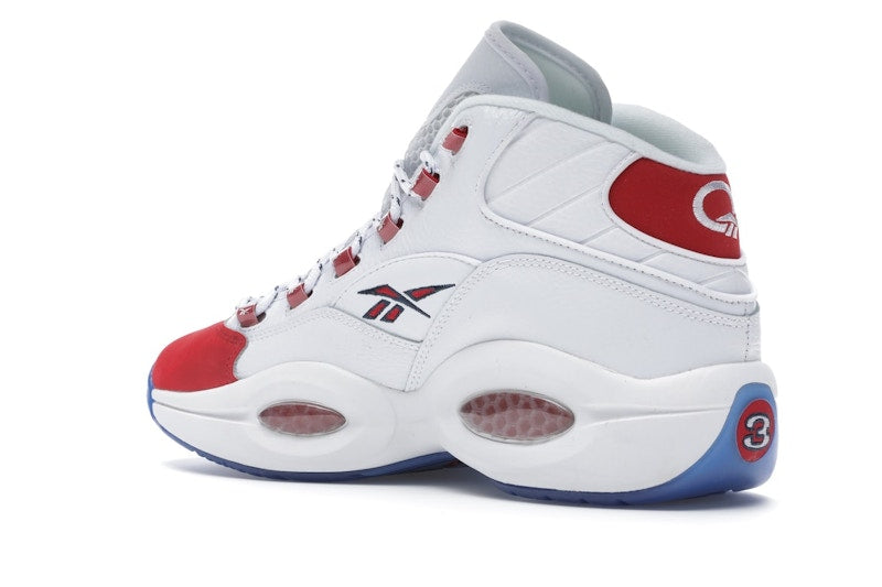 Reebok Question Mid Red Toe 25th Anniversary