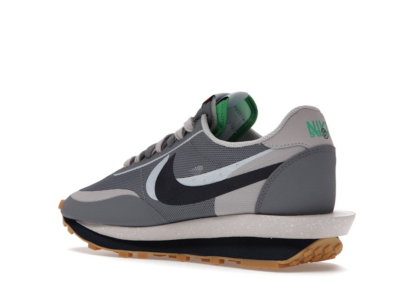 Nike LD Waffle sacai CLOT Kiss of Death 2 Cool Grey (NTWRK Special Packaging)