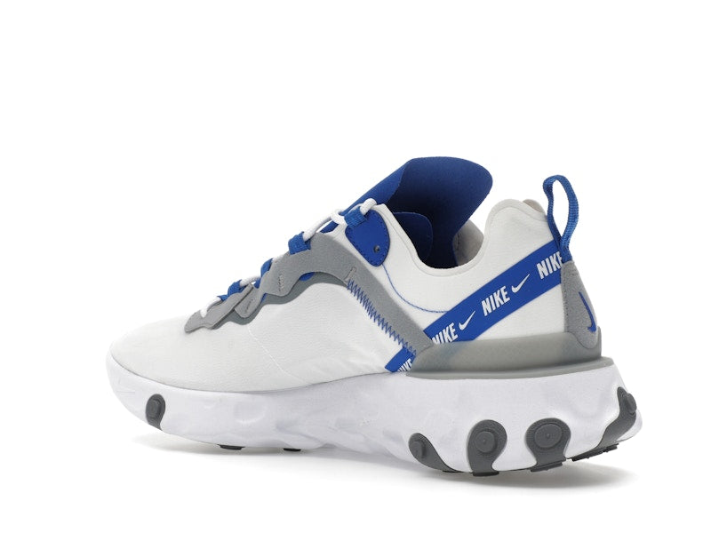 Nike React Element 55 White Game Royal Habanero Red