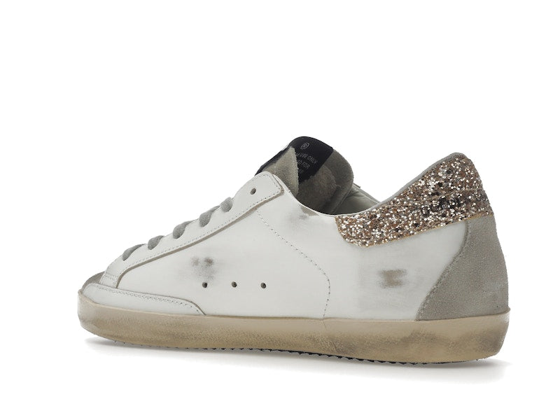 Golden Goose Super-Star White Red Glitter (Women's)