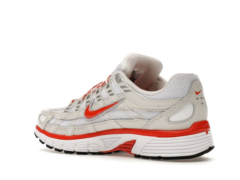 Nike P-6000 White Platinum Tint Black Picante Red (Women's)