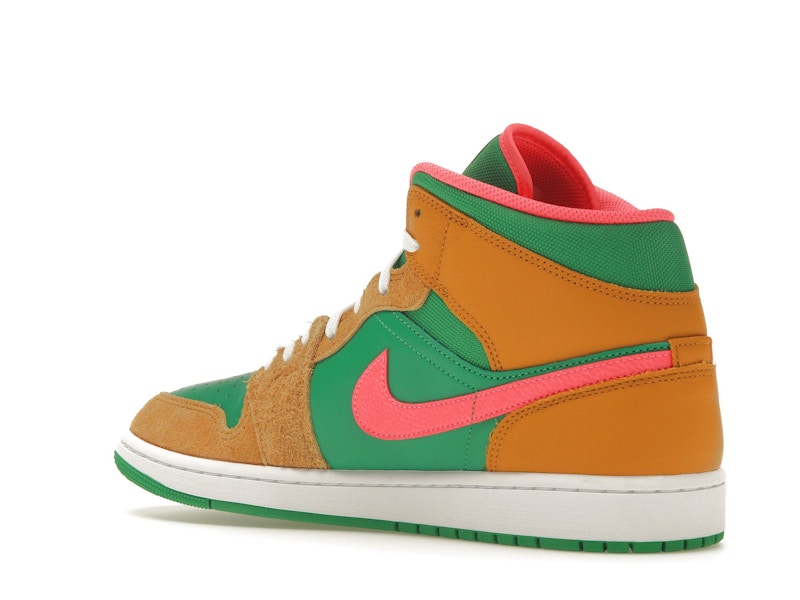 Jordan 1 Mid SE Wheat Watermelon