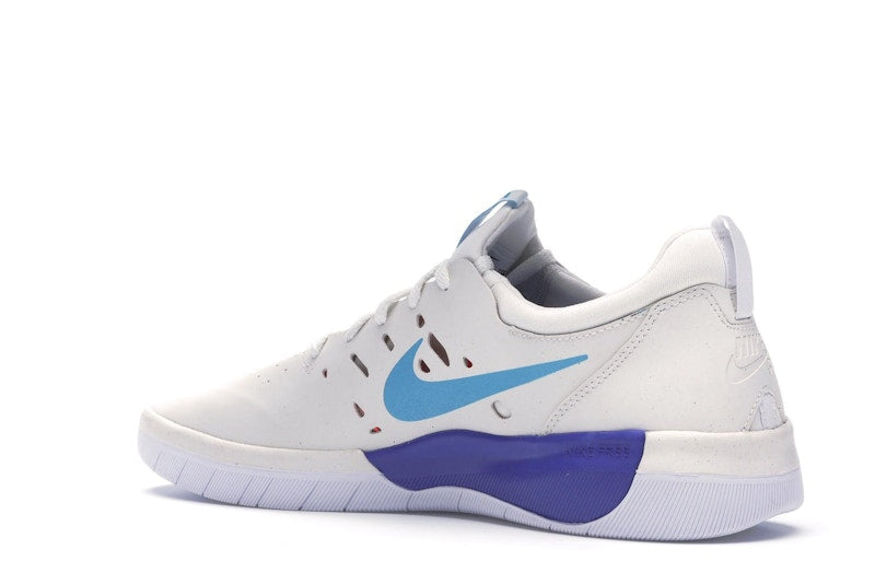Nike SB Nyjah Summit White Light Blue Fury