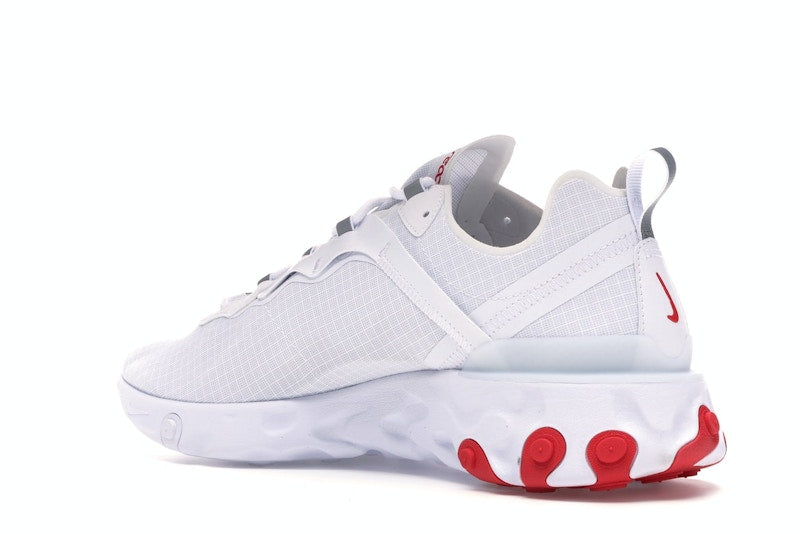 Nike React Element 55 White Red