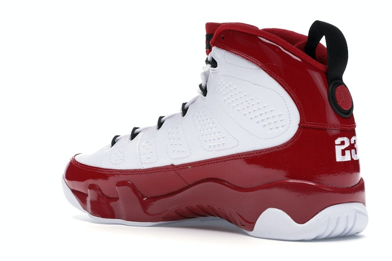 Jordan 9 Retro White Gym Red