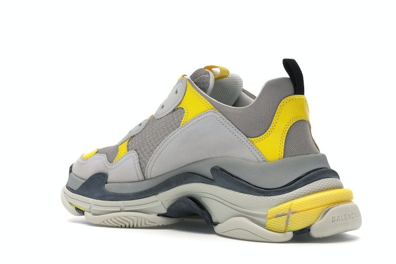 Balenciaga Triple S Grey Yellow Black