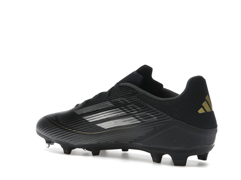 adidas F50 League Multi-Ground Core Black Iron Metallic Gold Metallic