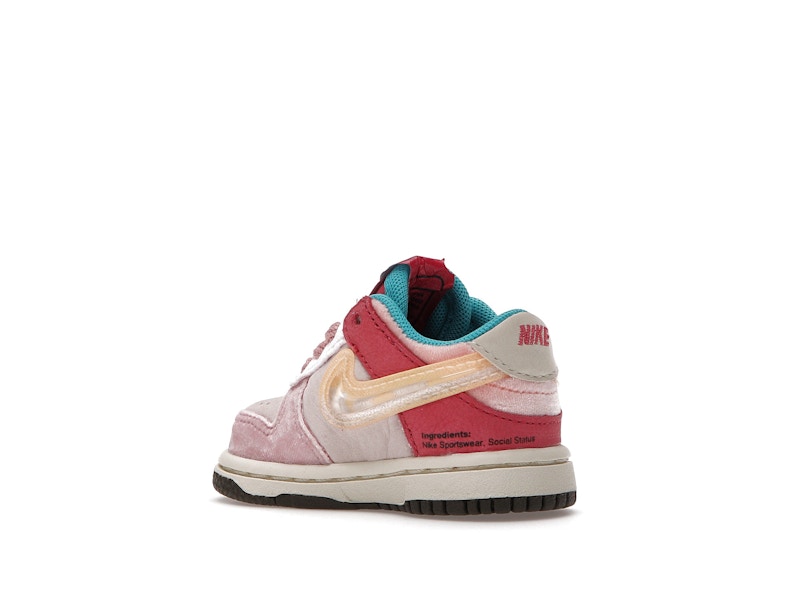 Nike Dunk Low Social Status Free Lunch Strawberry Milk (TD)
