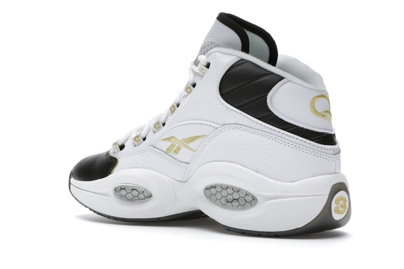 Reebok Question Mid Black Toe