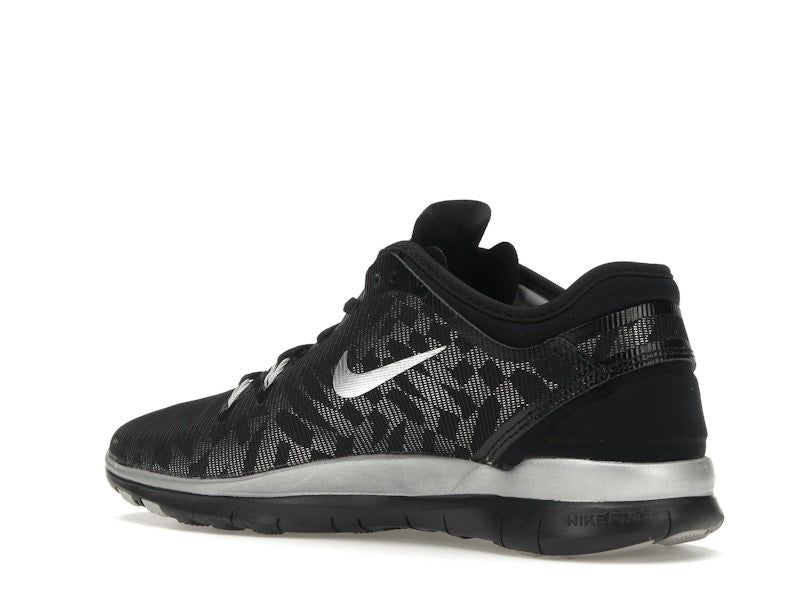 Nike Free 5.0 TR Fit 5 Black Metallic Silver (Women's)